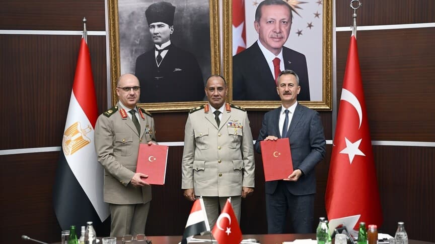 Türkiye ve Mısır Savunma Sanayisi İçin Niyet Mektubu İmzaladı
