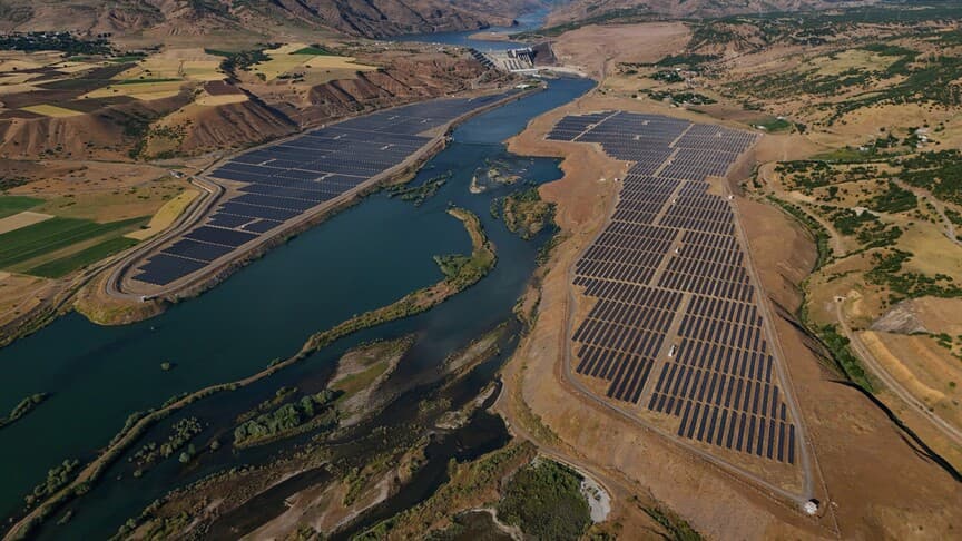 Aşağı Kaleköy Barajı ve Hibrit Enerji Santrali'nde Altı Aylık Üretim Rekoru