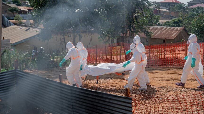 Kongo Demokratik Cumhuriyeti'nde Ebola Vakaları 1274'e Ulaştı