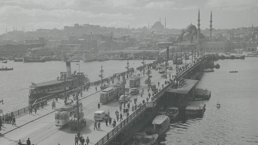 İsveçli Fotoğrafçının 79 Yıl Önce İstanbul’da Çektiği Kareler AA Arşivine Dahil Edildi