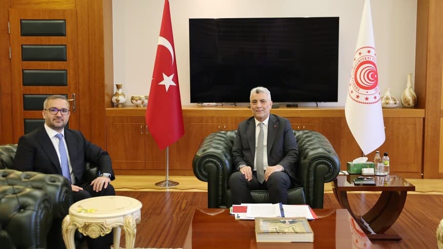 Ticaret Bakanı Bolat ve TCMB Başkanı Karahan Görüştü