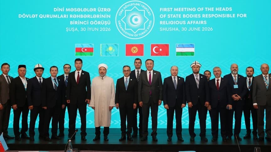 TDT Üyesi Ülkelerin Din Kurumu Başkanları Şuşa'da Toplandı