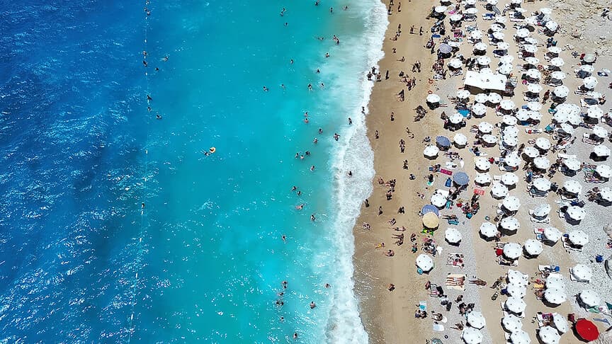 Antalya'da Turizmde Artış Gözlemlendi