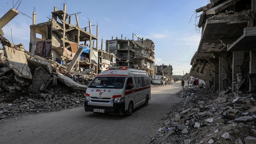 Gazze'deki Ambulans Hizmetleri Çöküşle Karşı Karşıya