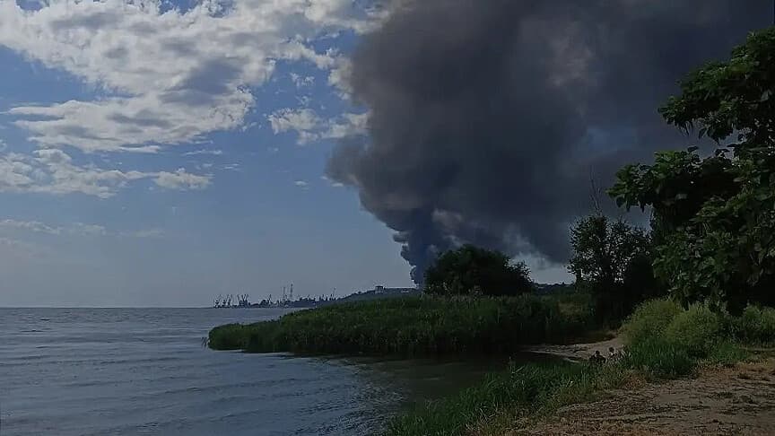 Rusya Taganrog Körfezi'nde 4 Gemiye İHA Saldırısı Düzenlendi
