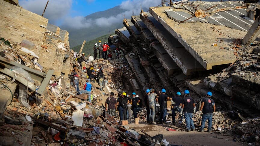 Venezuela'da Deprem Nedeniyle Hayatını Kaybedenlerin Sayısı 2 Bin 645'e Yükseldi