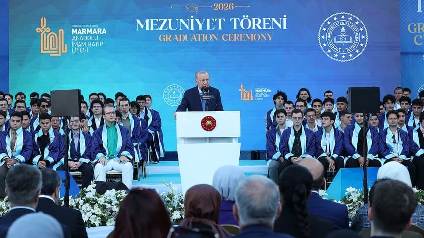 Erdoğan, İTO Mezuniyet Töreni'nde Yer Aldı
