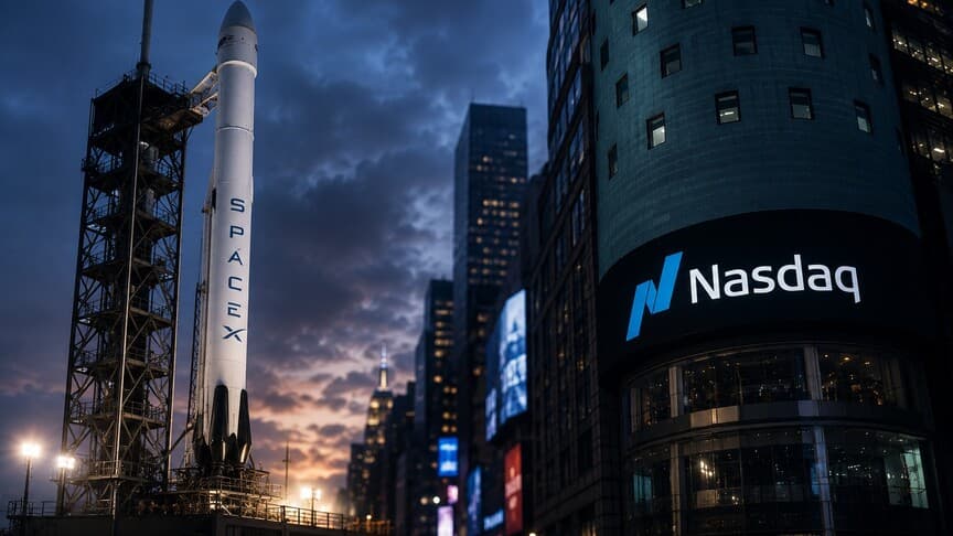SpaceX, Nasdaq-100 Endeksine Dahil Olacak