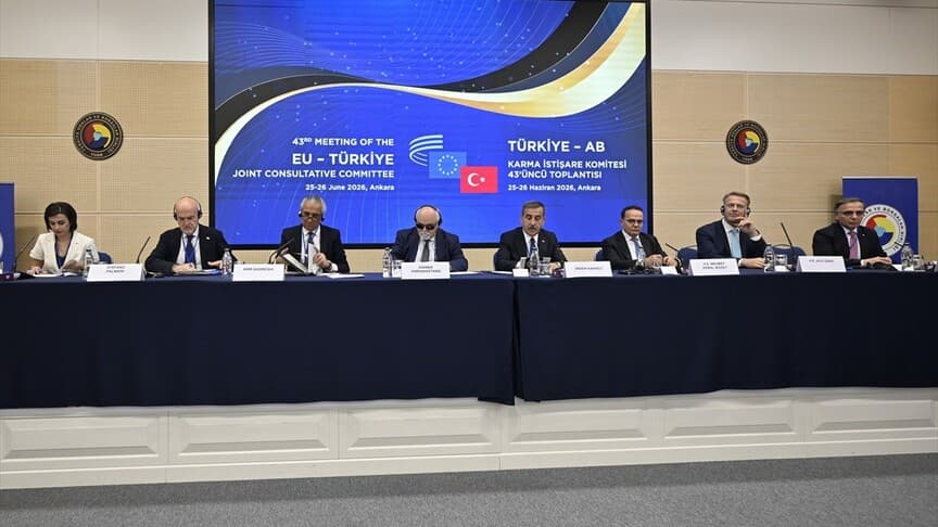 Türkiye-AB Karma İstişare Komitesi 43'üncü Toplantısı Ankara'da Başlatıldı