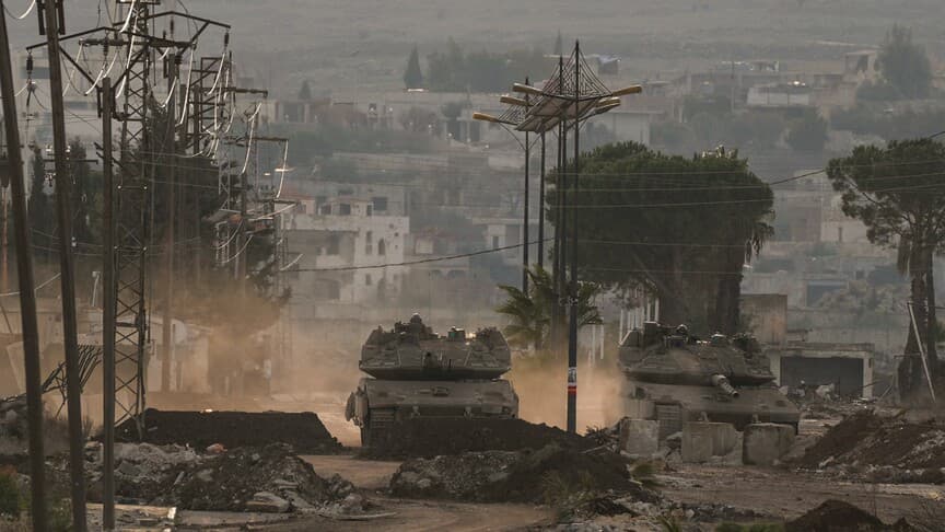 İsrail Ordusu, Suriye'nin Dera Bölgesinde Faaliyet Gösteriyor