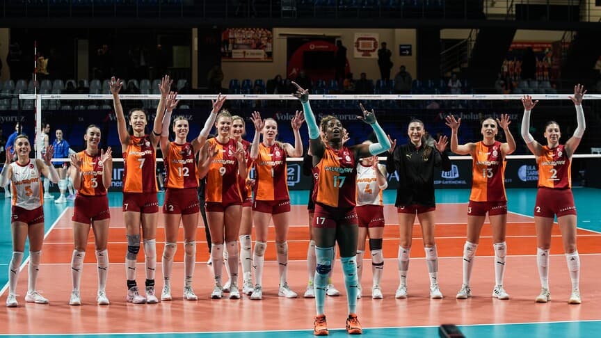 Galatasaray Daikin, CEV Şampiyonlar Ligi'ne Wild Card ile Katılacak
