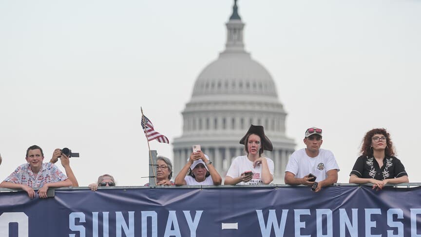 Washington'da 4 Temmuz Etkinlikleri Fırtına Nedeniyle Kesintiye Uğradı