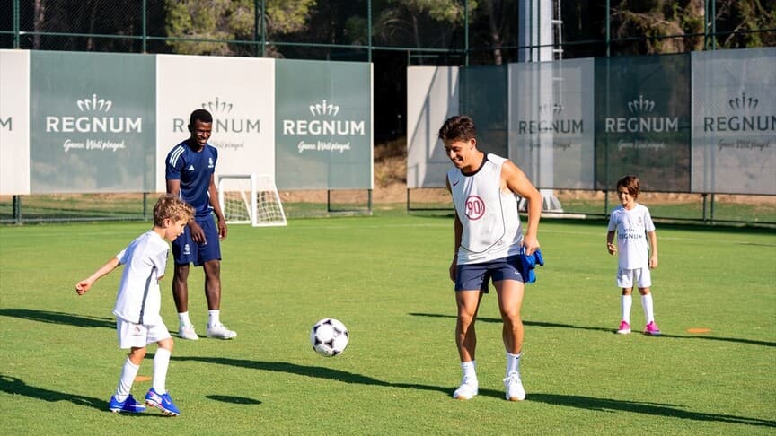 Arda Güler, Antalya'da Çocuklarla Antrenman Yaptı