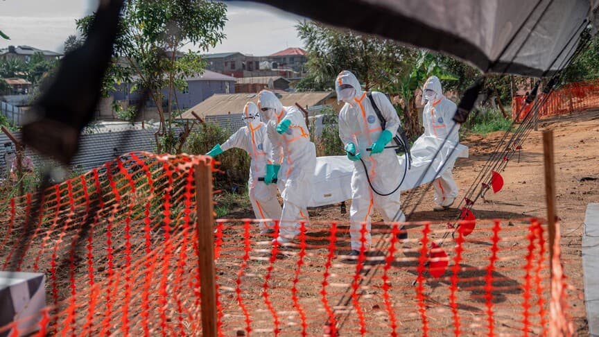 Kongo Demokratik Cumhuriyeti'nde Ebola Vakaları 1094'e Ulaştı