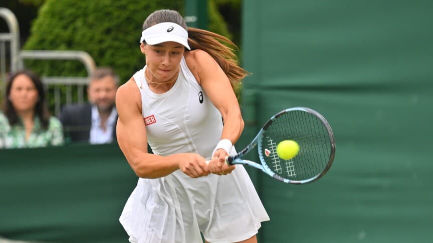 Milli tenisçi Zeynep Sönmez, Wimbledon'dan çiftlerde elendi