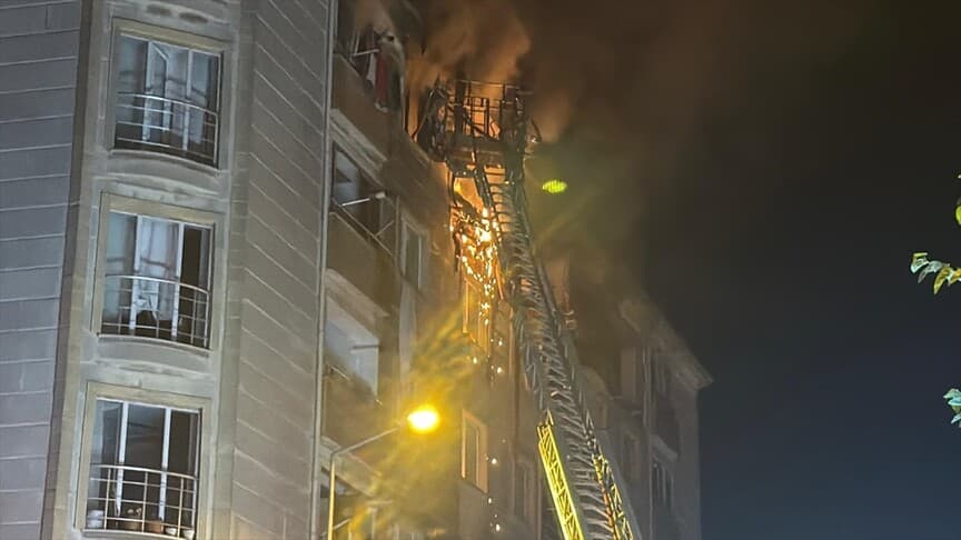 Tekirdağ'da 6. Kattaki Patlamada 1 Kişi Hayatını Kaybetti