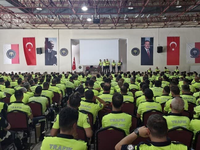 NATO Zirvesi için Trafik Polislerine Ankara'da Koordinasyon Eğitimi Verildi