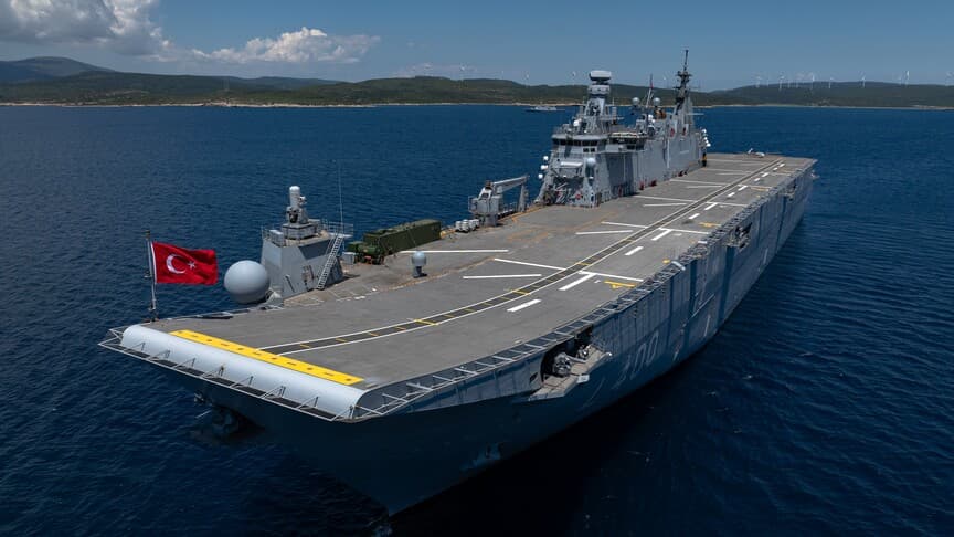 NATO, TCG Anadolu'yu Tanıttı