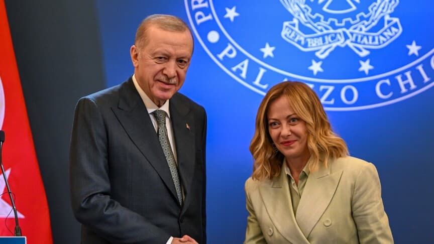 Cumhurbaşkanı Erdoğan, İtalya Başbakanı Meloni ile Telefonda Görüştü