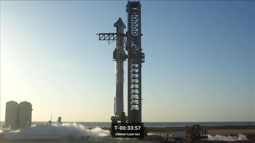 SpaceX'in Starship Roketi, Motor Arızaları Nedeniyle 13. Test Uçuşunu İptal Etti