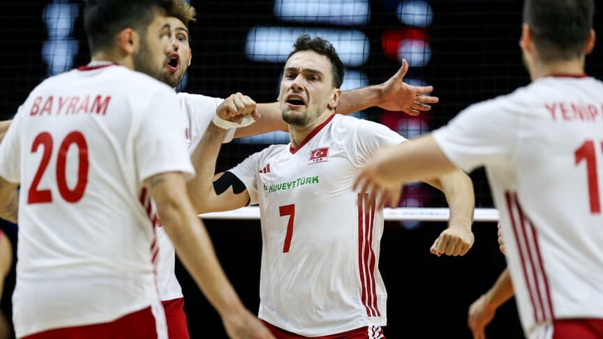 A Milli Erkek Voleybol Takımı, FIVB Milletler Ligi'nde Tarih Yazdı