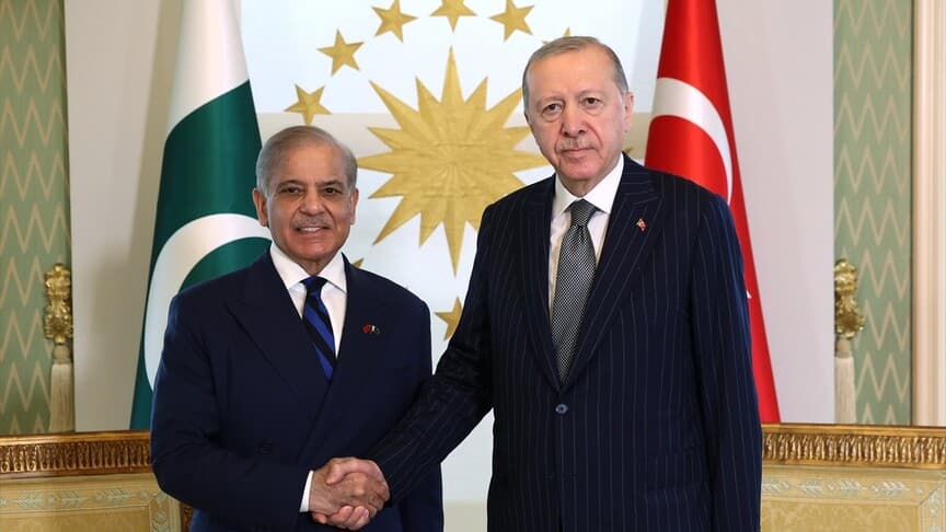 Cumhurbaşkanı Erdoğan, Pakistan Başbakanı Şerif'i Resmi Törenle Kabul Etti