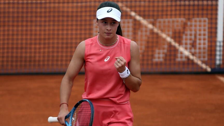 Zeynep Sönmez, Eastbourne Açık'ta Çeyrek Finalde