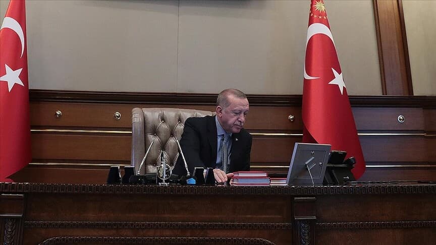 Cumhurbaşkanı Erdoğan ile Moritanya Cumhurbaşkanı Ghazouani Telefonda Görüştü