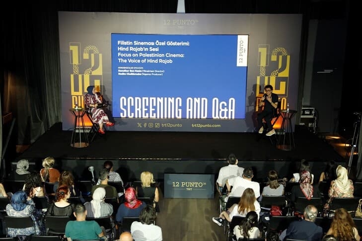 TRT 12 Punto'da "Hind Rajab'ın Sesi" Filminin Yapım Aşamaları Ele Alındı
