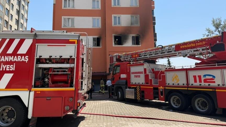 Kahramanmaraş'ta Çıkan Yangında 3 Kardeş Hayatını Kaybetti