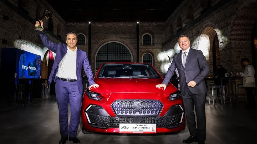 Türkiye'de Yılın Otomobili 2026 Ödülünü Renault Clio Aldı