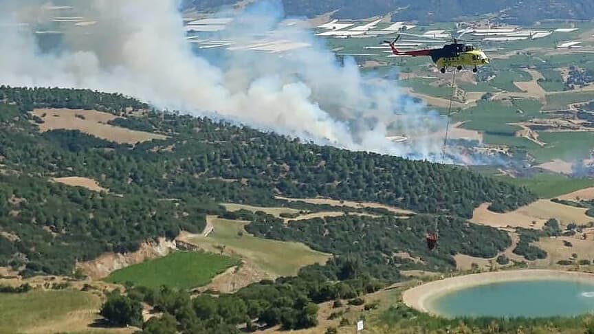 Manisa'daki Orman Yangını Kontrol Altına Alındı
