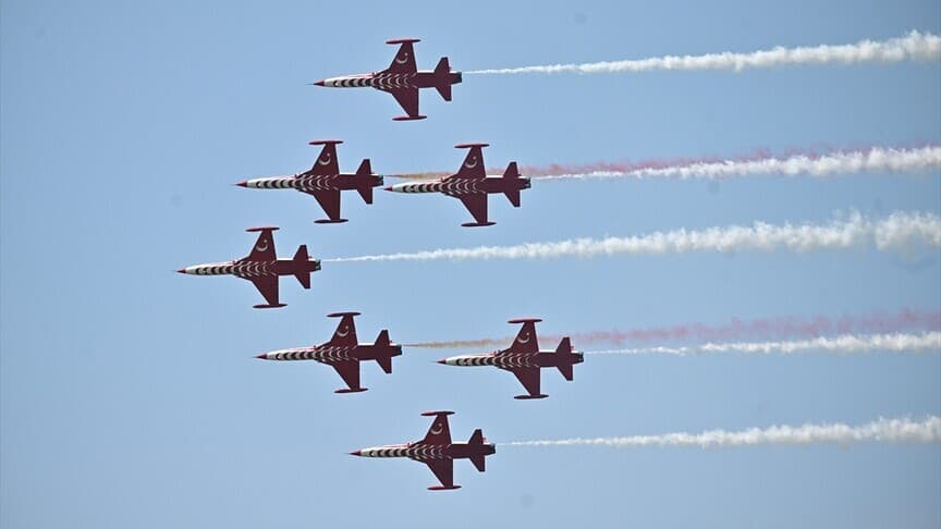 Türk Yıldızları, NATO Zirvesi Kapsamında Ankara'da Gösteri Uçuşu Yapacak