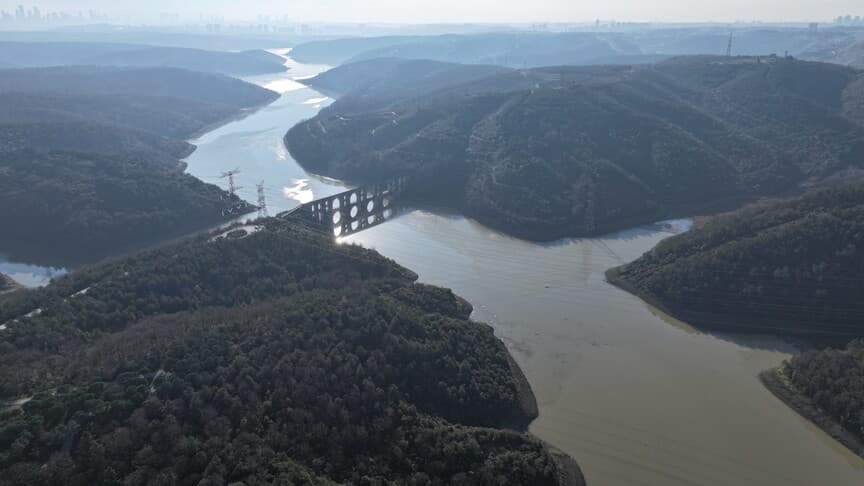 İstanbul'da Baraj Doluluk Oranı Yüzde 60'ın Altına Düştü