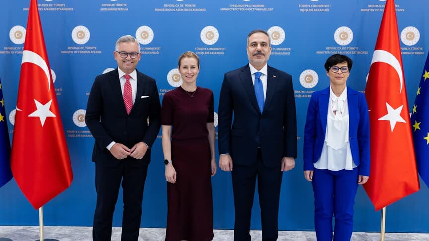 Dışişleri Bakanı Fidan, Ankara'da AB Yetkilileriyle Görüştü
