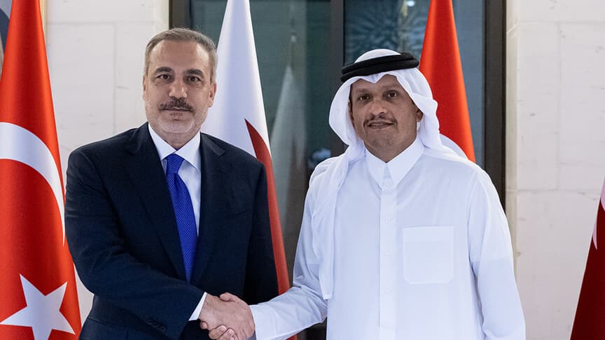 Dışişleri Bakanı Fidan, Katar Başbakanı Al Sani ile Telefonla Görüştü