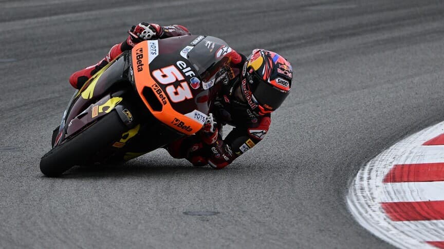 Deniz Öncü, Moto2 Hollanda Yarışını Tamamlayamadı