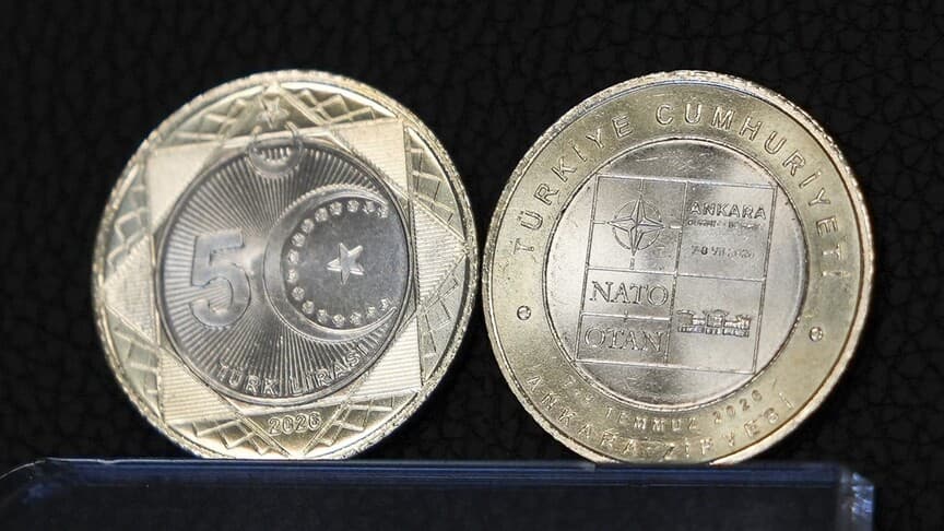 Ankara'daki NATO Zirvesi İçin Özel 5 Liralık Hatıra Parası Basıldı