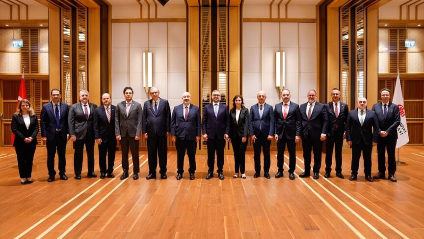 TCMB Başkanı Karahan, TKBB Yönetim Kurulu ile Görüştü