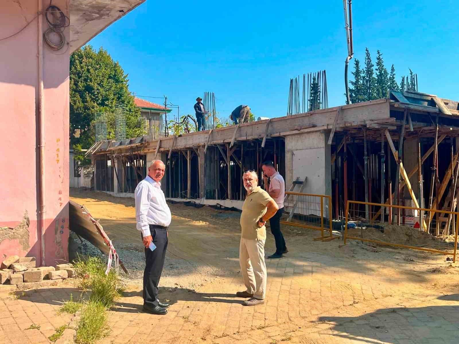 Sultanhisar'da Konut ve Ticari Projede İnşaat Hız Kesmiyor