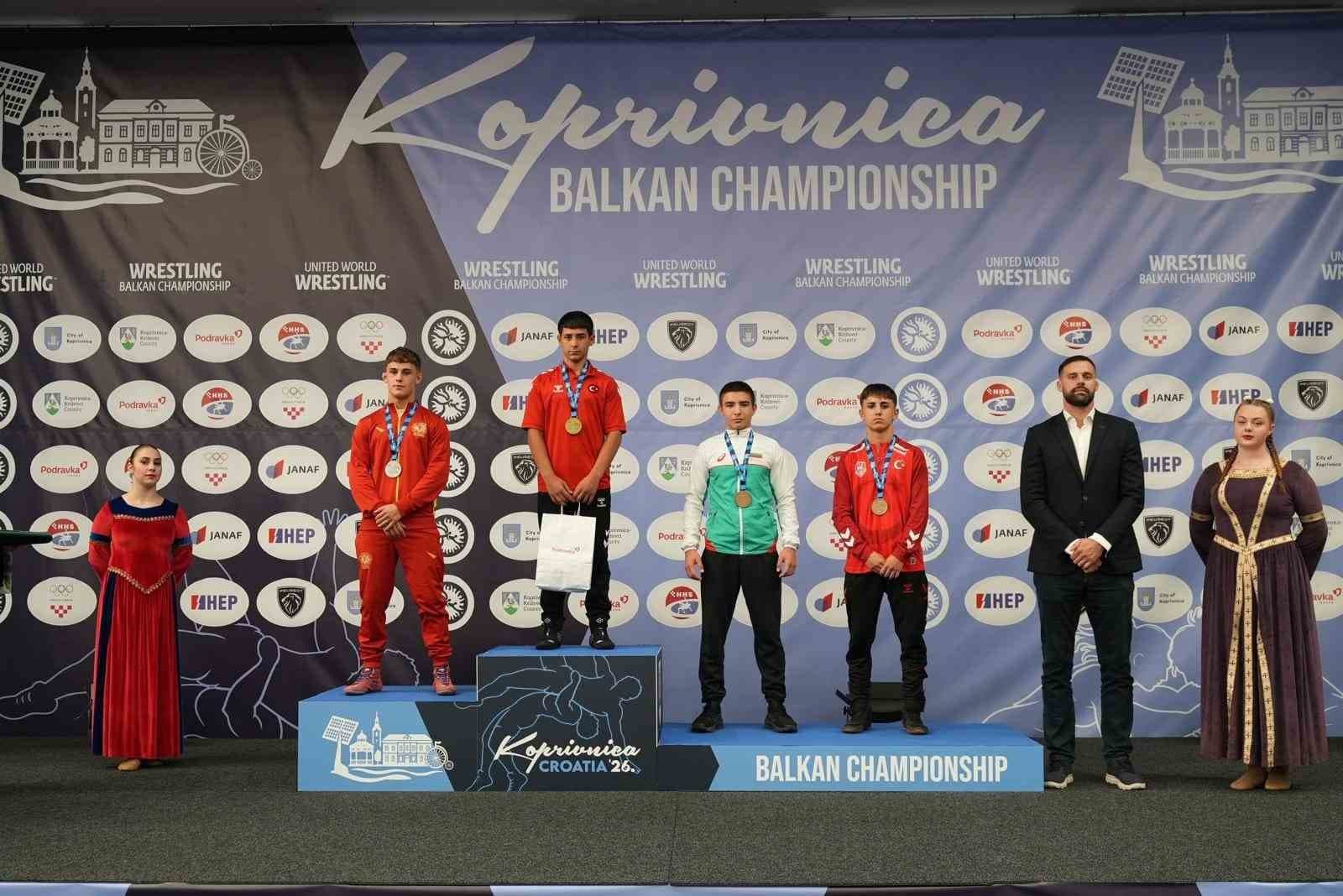Balkanlarda Şahinbey Belediyespor Güreşçileri Madalya Serisiyle Öne Çıktı