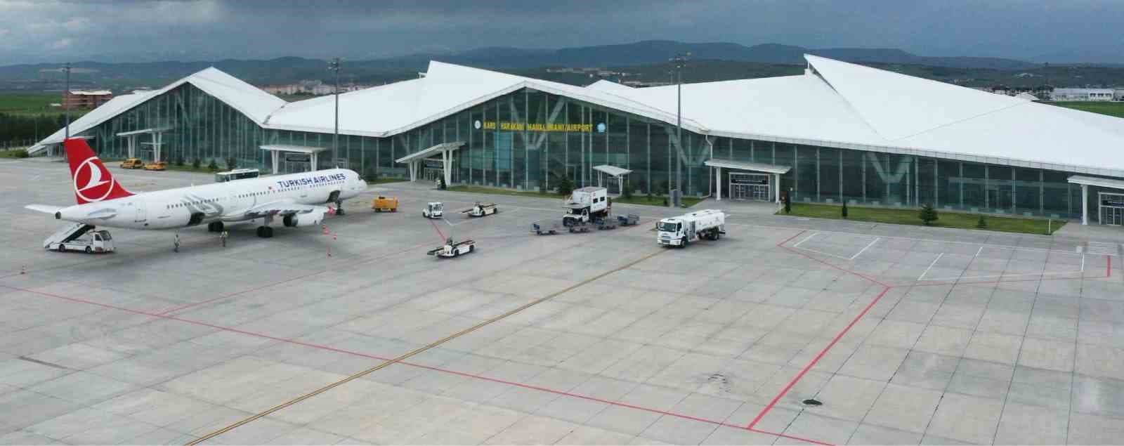 Kars Harakani Havalimanı'nda Yılın İlk Yedisinde 365 Bin Yolcuya Hizmet Verildi