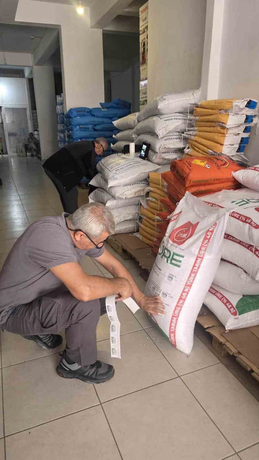 Çanakkale'de Gübrelerde DNA Barkodu ve Bandrol Kontrolü Yapıldı