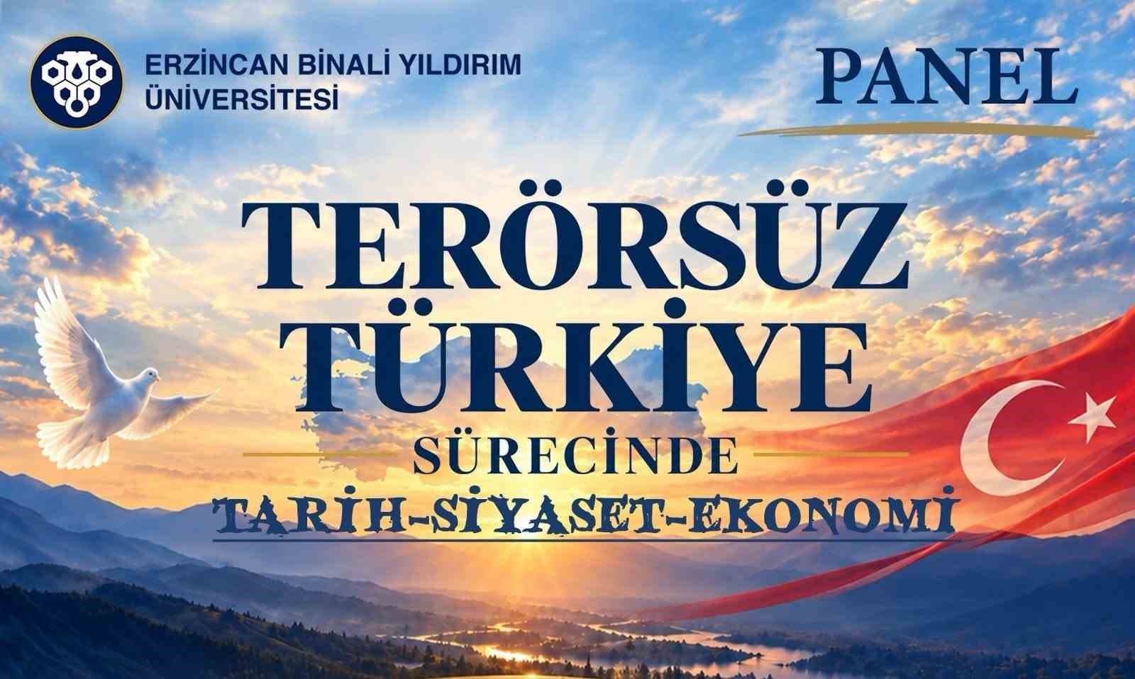 EBYÜ'de 'Terörsüz Türkiye Süreci': Tarih, Siyaset ve Ekonomi Üzerine Panel Yapılacak