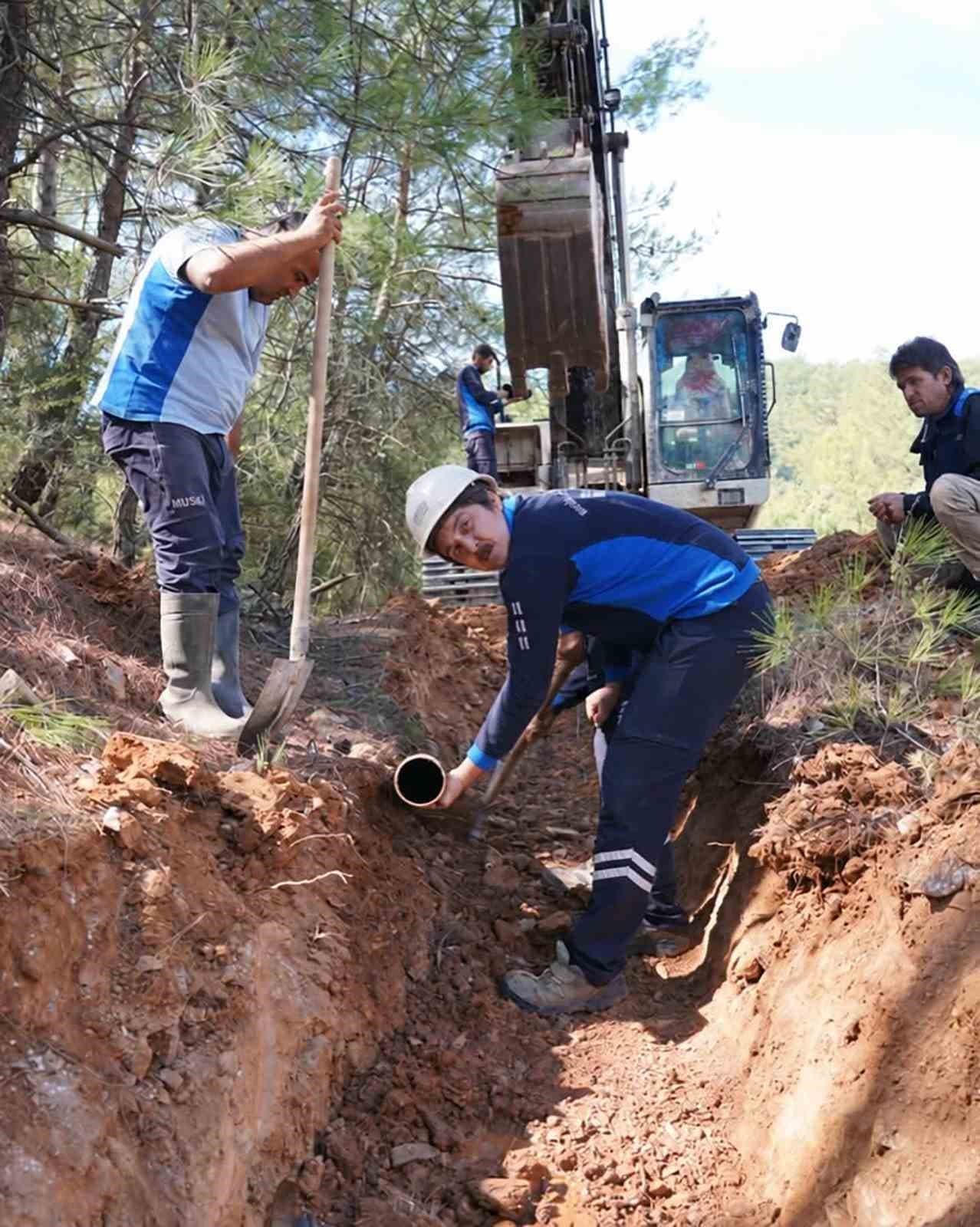 MUSKİ, Dağdibi Bölgesindeki Su Kaynaklarını Koruma ve İyileştirme Çalışmalarını Devam Ettiriyor