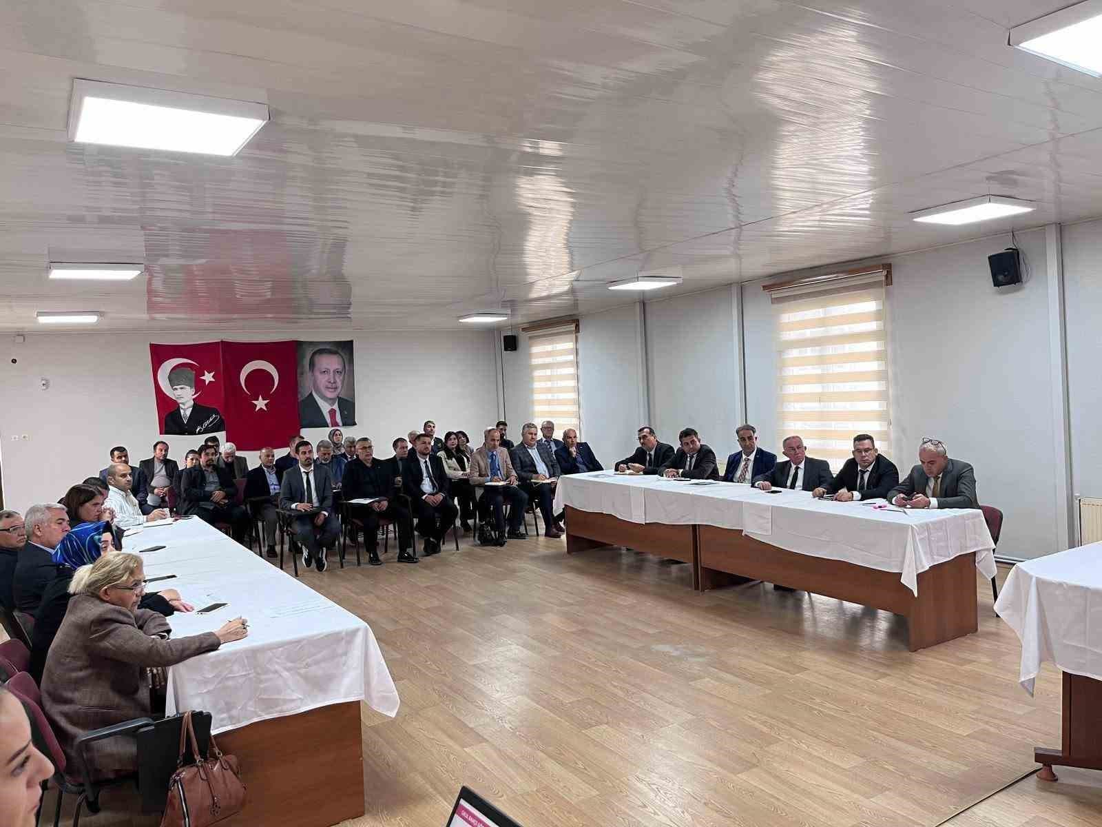Sarıgöl'de Okul Güvenliği Tedbirleri İçin Toplantı Yapıldı