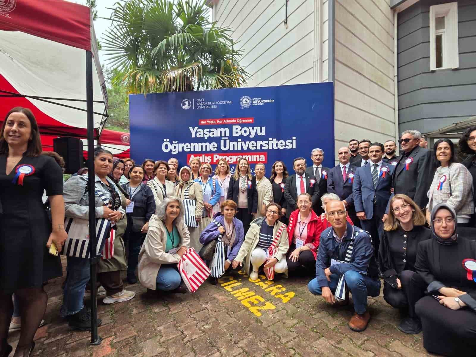 Samsun'da Yaşam Boyu Öğrenme Üniversitesi Hayata Geçti: Öğrenmenin Yaşı Yok Vurgusu
