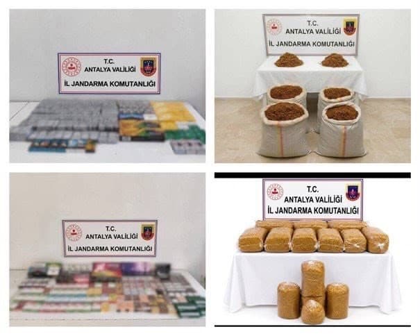 Kaçak Tütün ve Ürünleri Operasyonu: Antalya'da Büyük Ele Geçirme