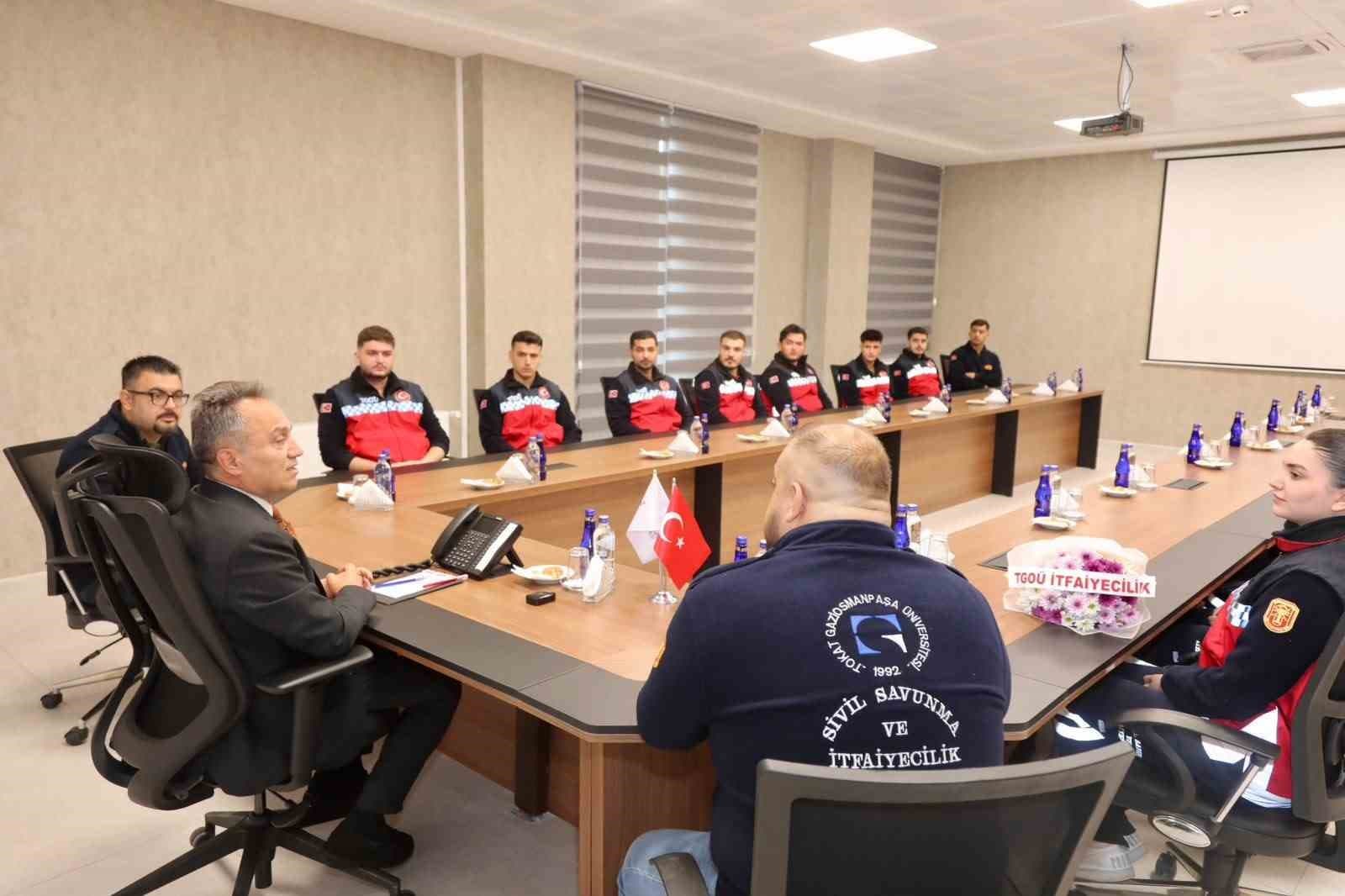 Rektör Yılmaz'dan Afetlere Müdahalede Eğitimin Önemi Vurgusu