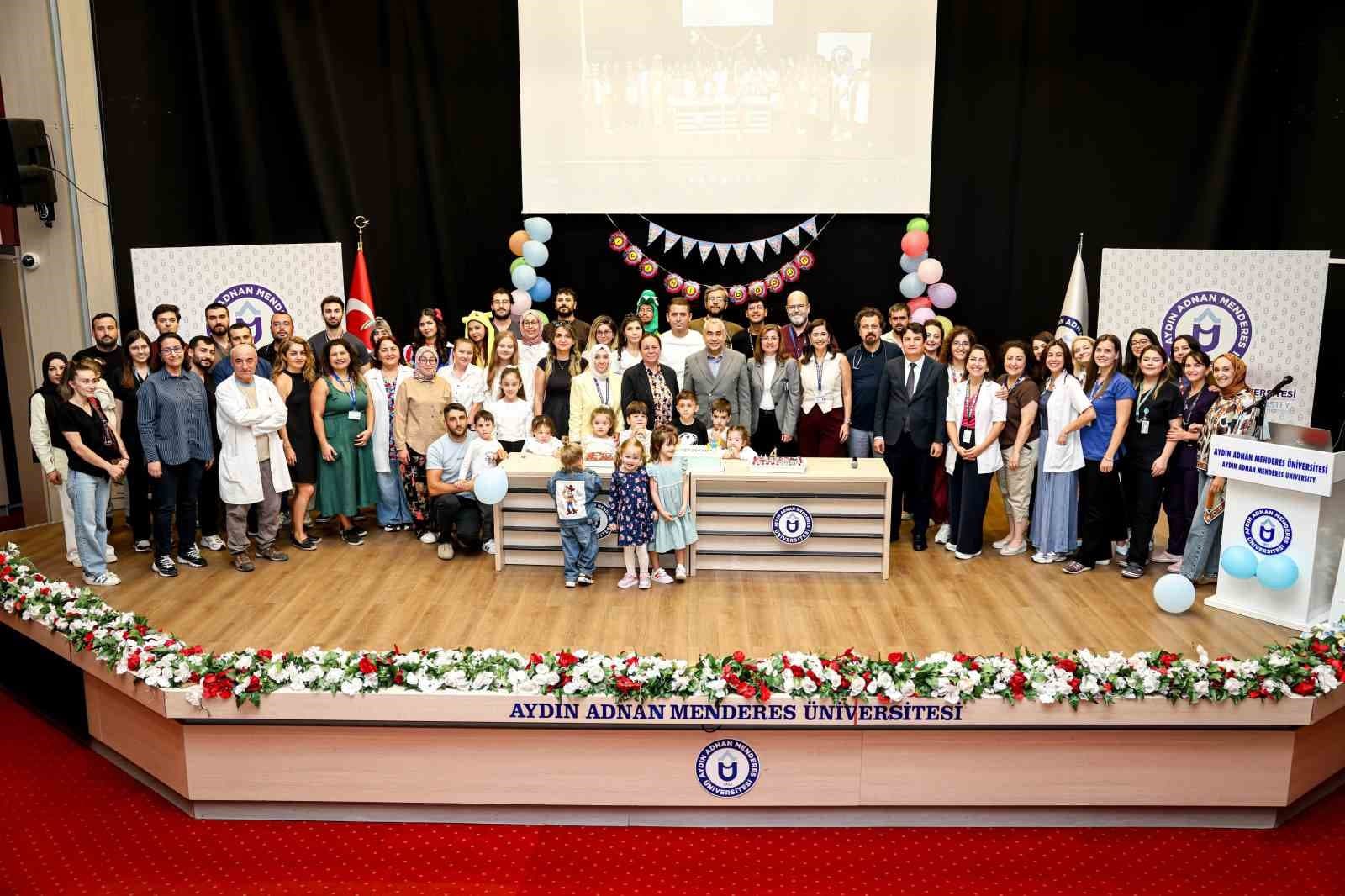 ADÜ'de Fenilketonüri Tanılı Çocuklar İçin Doğum Günü Kutlaması Düzenlendi